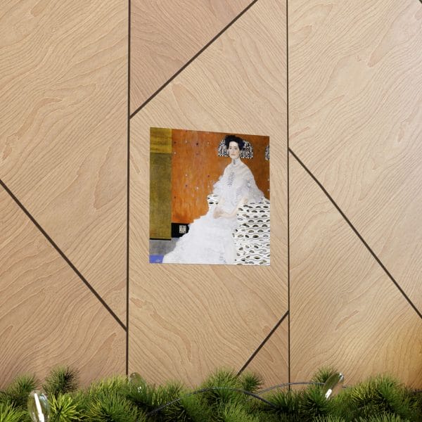 Gustav Klimt Portrait of Fritza Riedler  - Elegant Matte Vertical Posters | Artful Decor for Home and Office | Ideal for Galleries and Art Lovers - Image 6
