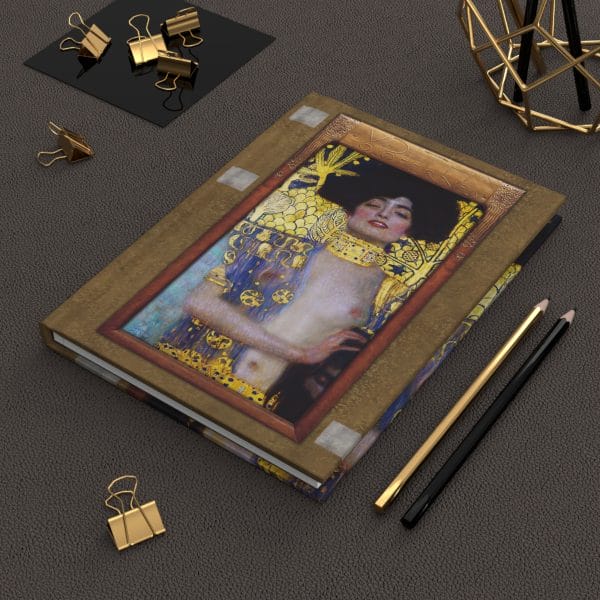 Gustav Klimt - Judith & The Head of Holofernes - Artistic Hardcover Journal - Ruled Line - Great for Art Lovers - Image 6