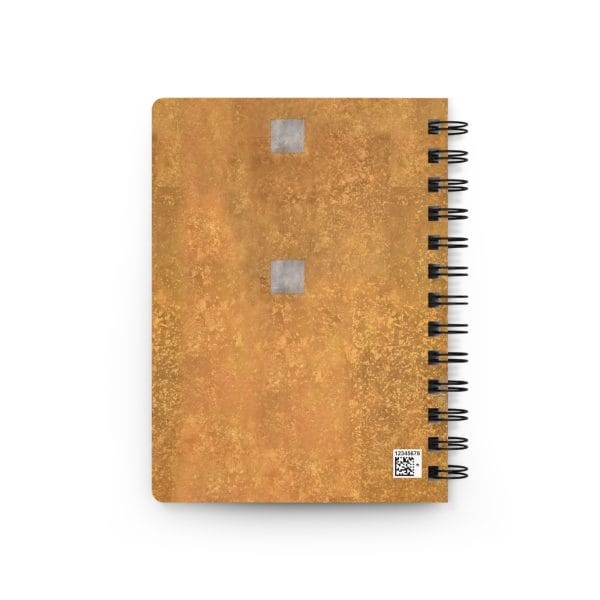 Gustav Klimt portrait of Adele Bloch-Bauer - Artistic Spiral Bound Journal - Ruled Line - Golden Influences Design for Creative Minds - Image 3