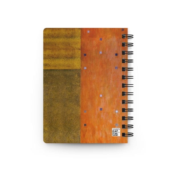 Gustav Klimt Portrait of Fritza Riedler  - Artistic Spiral Bound Journal - Ruled Line - Elegant Design for Creative Minds - Image 3