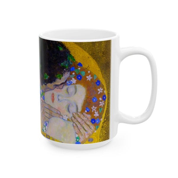 Gustav Klimt The Kiss - Artistic Ceramic Mug - Modern Masterpiece Design (11oz & 15oz) | Perfect for Home or Office - Image 15