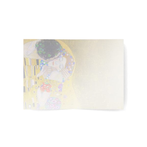 Gustav Klimt The Kiss - Romantic Art Greeting Cards | Set of 1, 10, 30 & 50pcs | Perfect for Love Notes & Special Occasions - Image 4