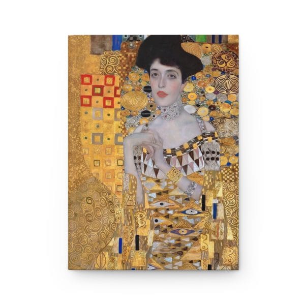 Portrait of Adele Bloch-Bauer - Artistic Hardcover Journal - Ruled - Inspired by Gustav Klimt's Masterpiece - Image 2