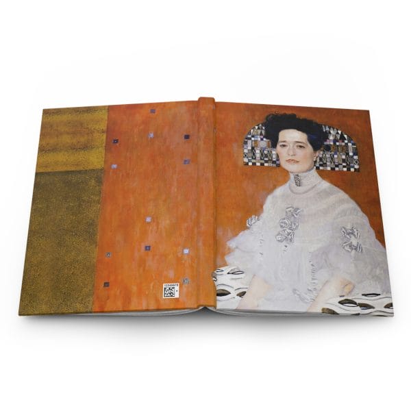 Gustav Klimt Portrait of Fritza Riedler - Elegant Art-Inspired Hardcover Journal - Ruled - Aesthetic Writing Companion - Image 5