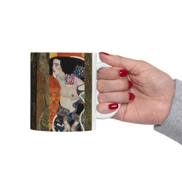 Gustav Klimt Judith II - Artistic Ceramic Mug - Unique Design for Coffee Lovers - Image 10