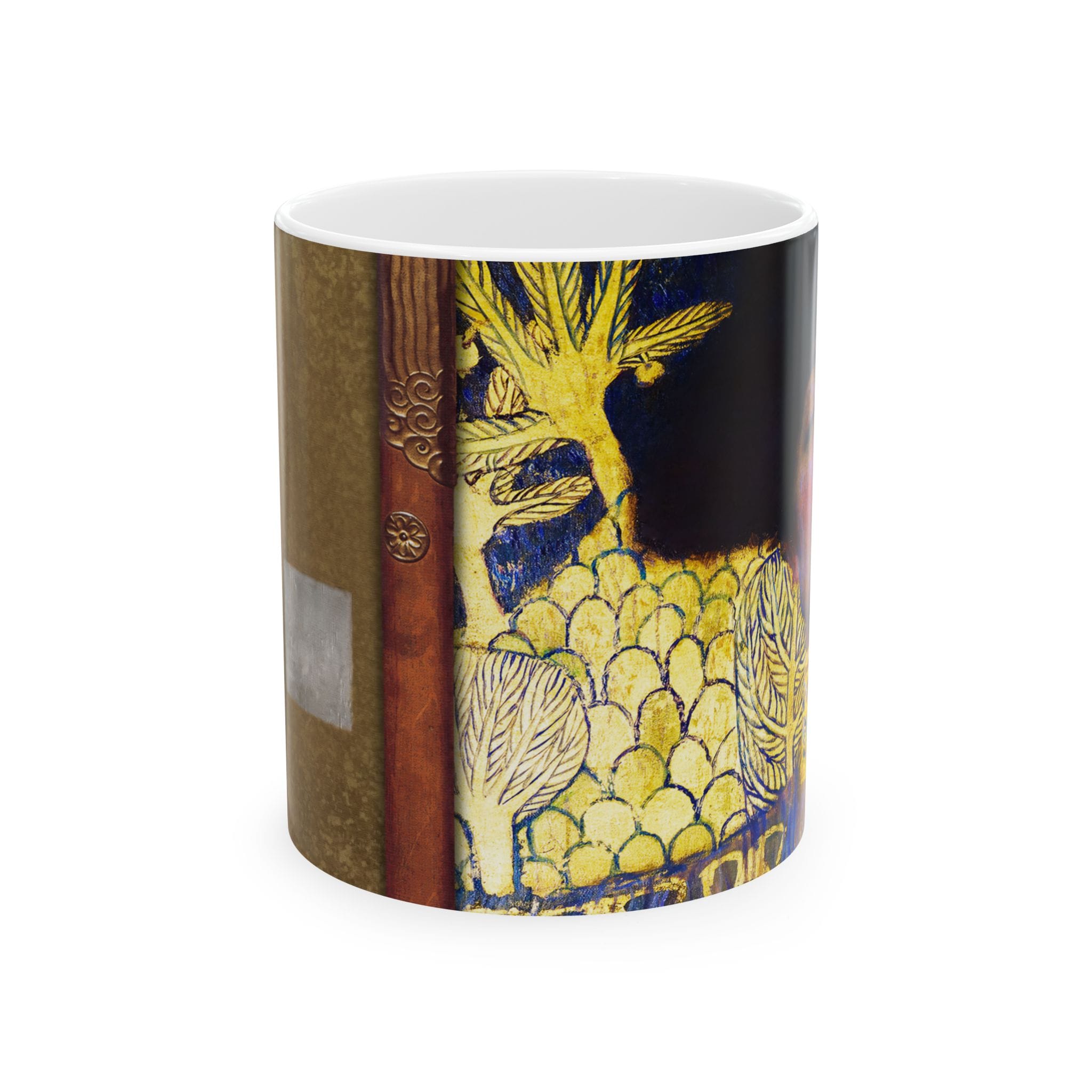 Gustav Klimt - Judith & The Head of Holofernes - Artistic Ceramic Mug - 11oz & 15oz | Perfect for Coffee Lovers and Art Enthusiasts - Image 5