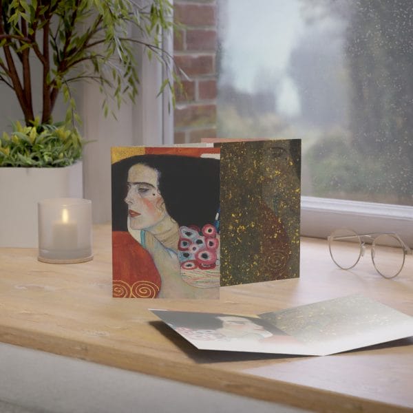 Gustav Klimt Judith II - Artistic Greeting Cards Set - Elegance in 1, 10, 30, and 50pcs - Image 11