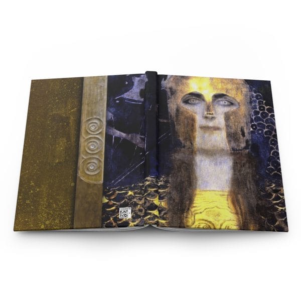 Gustav Klimt - Pallas Athena - Hardcover Journal - Artistic Matte Finish - Ruled Line for Inspiration and Reflection - Image 5
