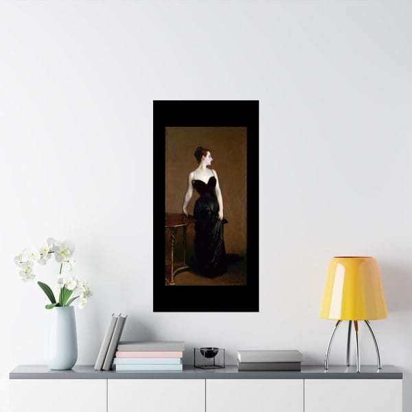 John Singer Sargent 1884 Classic - Madame X - Elegant Woman Matte Vertical Poster - Timeless Art for Home Decor or Gift - Image 7