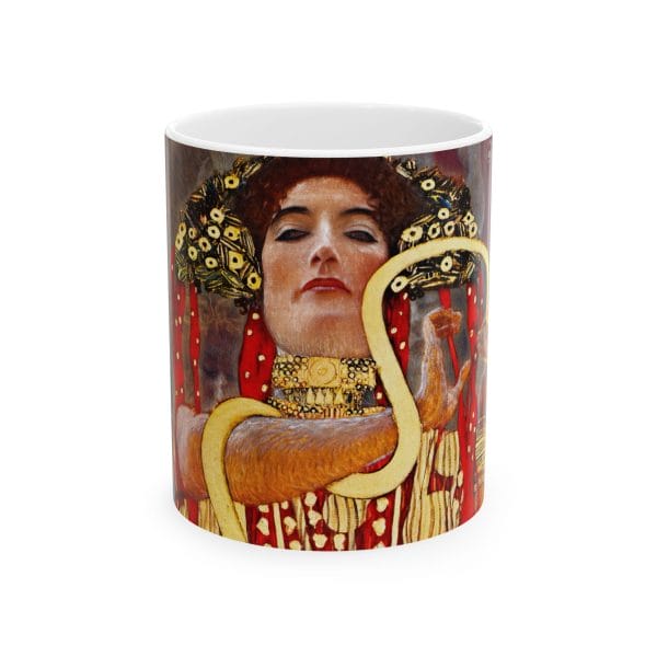 Gustav Klimt - Medicine - Detail - Artistic Ceramic Mug - Inspired by Klimt's Masterpieces - 11oz & 15oz