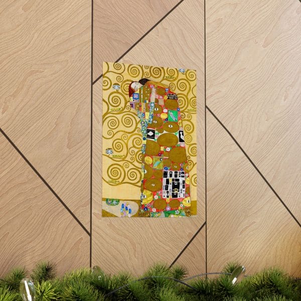 Gustav Klimt Fulfilment - Artistic Matte Vertical Posters - Perfect Wall Decor for Art Lovers - Image 4