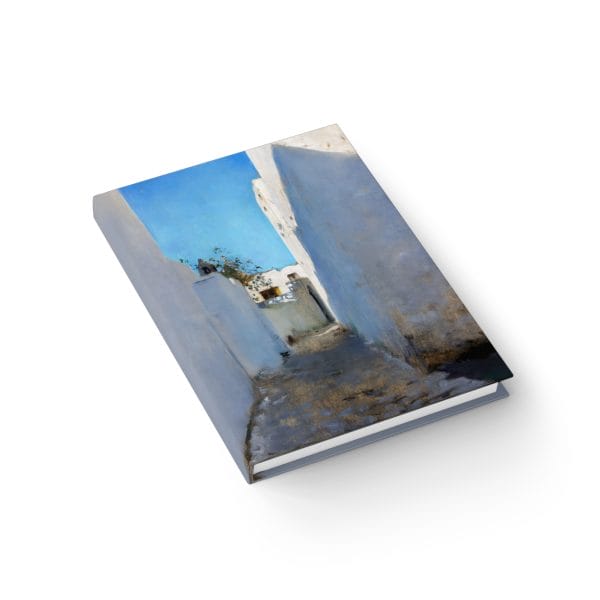 John Singer Sargent A Moroccan Street Scene 1879 - 1880 -Blank Journal - Inspiring Travel Notebook for Dreamers