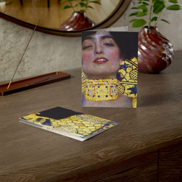 Gustav Klimt Judith & The Head of Holofernes - Artistic Greeting Cards Collection - An Elegant Design - Image 11