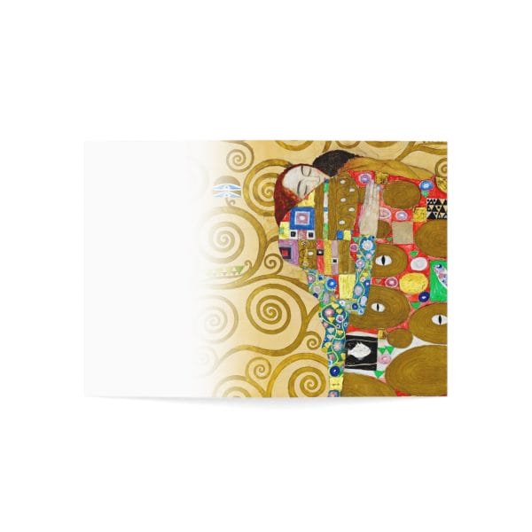 Gustav Klimt Fulfilment - Elegant Greeting Cards Set - Artistic Floral Design for All Occasions - Image 3
