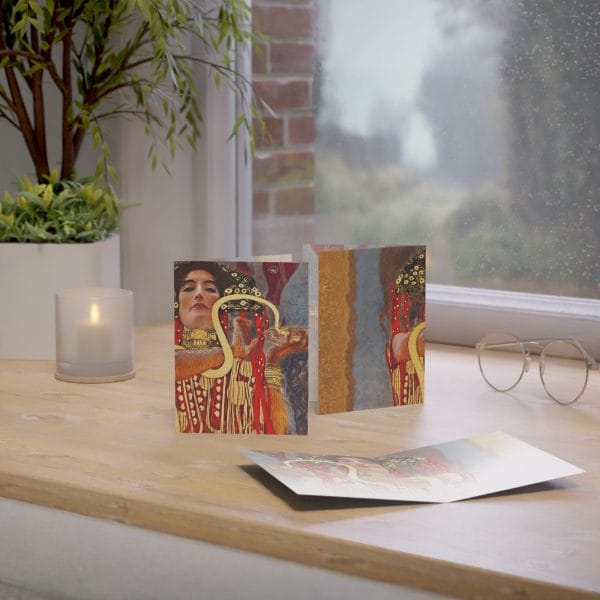 Gustav Klimt Medicine - Artistic Greeting Cards – Elegant Designs for All Occasions (1, 10, 30, 50 pcs) - Image 10
