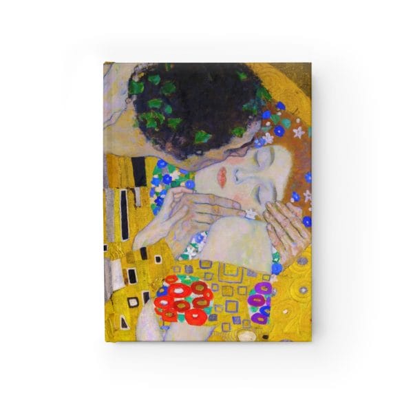 Gustav Klimt The Kiss - Artistic Love Journal - Blank - with Romantic Design - Image 2