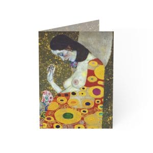 Gustav Klimt Hope II - Elegant Artistic Greeting Cards – 1 to 50 Pack