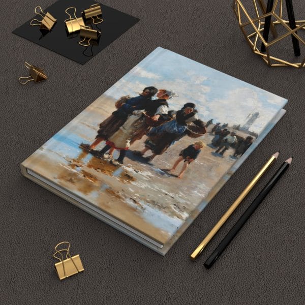 John Singer Sargent - En Route pour la Pêche - Artistic Hardcover Lined Ruled Journal for Reflection & Creativity, Elegant Notebook - Image 6