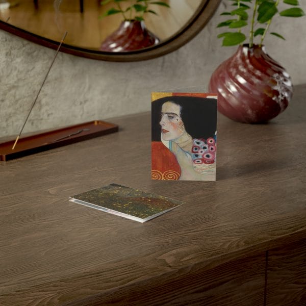 Gustav Klimt Judith II - Artistic Greeting Cards Set - Elegance in 1, 10, 30, and 50pcs - Image 7