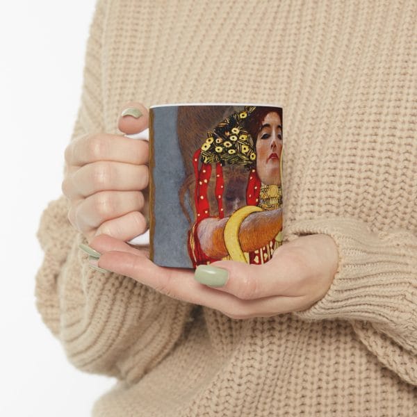 Gustav Klimt - Medicine - Detail - Artistic Ceramic Mug - Inspired by Klimt's Masterpieces - 11oz & 15oz - Image 5