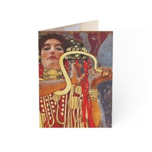 Gustav Klimt Medicine - Artistic Greeting Cards – Elegant Designs for All Occasions (1, 10, 30, 50 pcs)