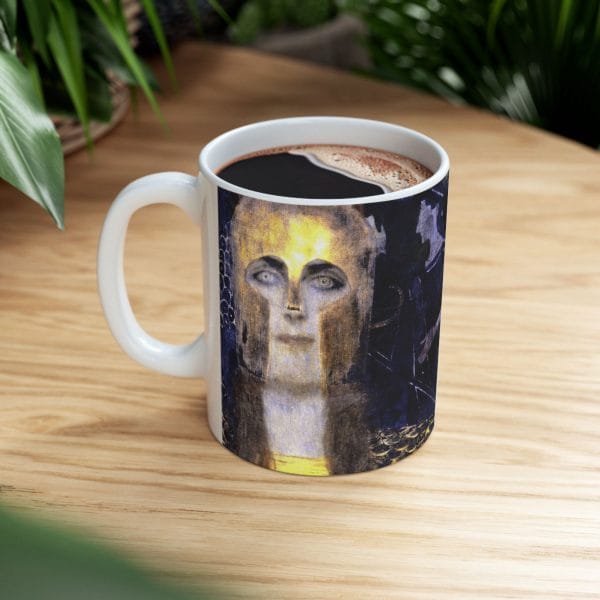 Gustav Klint Pallas Athena  - Mystical Ceramic Mug - 11oz & 15oz for Coffee Lovers - Image 9
