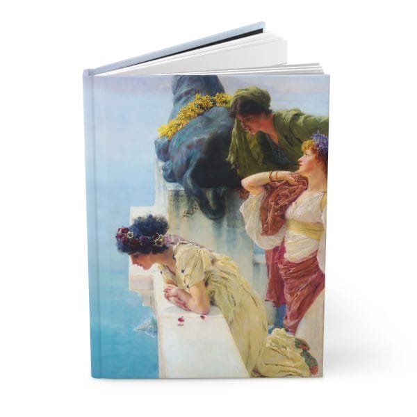 Lawrence Alma-Tadema - Masterpiece - A Coign of Vantage - Elegant Hardcover Journal Ruled Line - Perfect for Writers & Artists