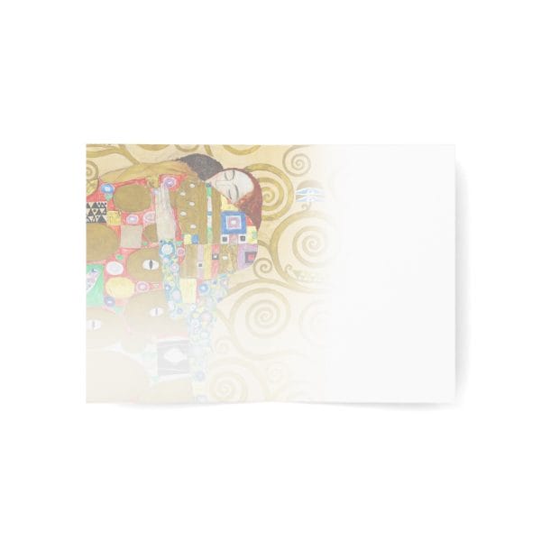 Gustav Klimt Fulfilment - Elegant Greeting Cards Set - Artistic Floral Design for All Occasions - Image 6