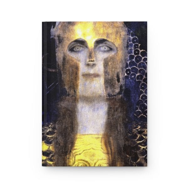 Gustav Klimt - Pallas Athena - Hardcover Journal - Artistic Matte Finish - Ruled Line for Inspiration and Reflection - Image 2