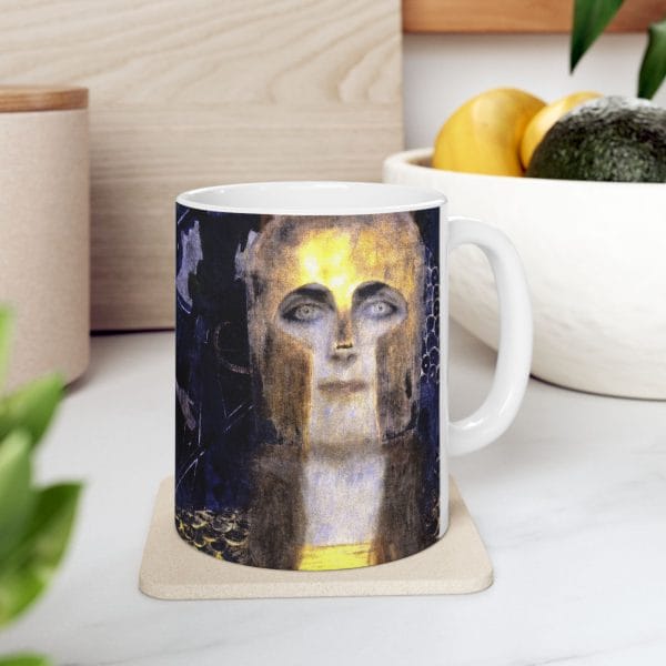 Gustav Klint Pallas Athena  - Mystical Ceramic Mug - 11oz & 15oz for Coffee Lovers - Image 8