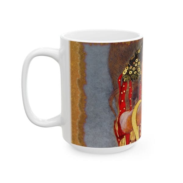 Gustav Klimt - Medicine - Detail - Artistic Ceramic Mug - Inspired by Klimt's Masterpieces - 11oz & 15oz - Image 8