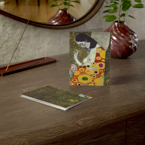 Gustav Klimt Hope II - Elegant Artistic Greeting Cards – 1 to 50 Pack - Image 11