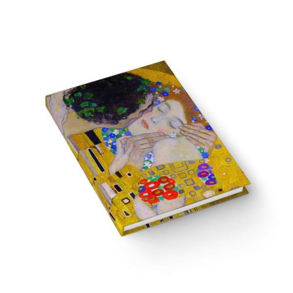 Gustav Klimt The Kiss - Artistic Love Journal - Blank - with Romantic Design