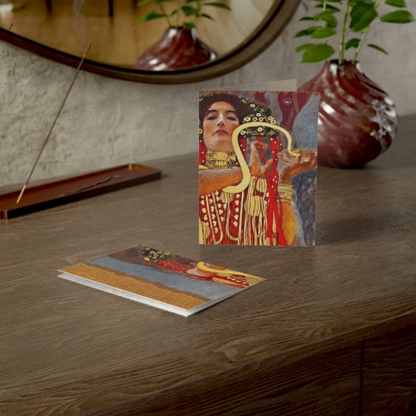 Gustav Klimt Medicine - Artistic Greeting Cards – Elegant Designs for All Occasions (1, 10, 30, 50 pcs) - Image 11