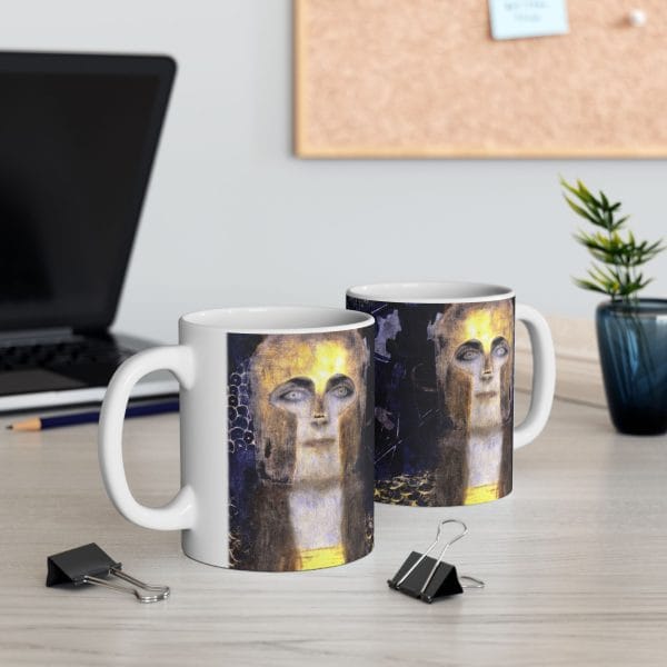 Gustav Klint Pallas Athena  - Mystical Ceramic Mug - 11oz & 15oz for Coffee Lovers - Image 6
