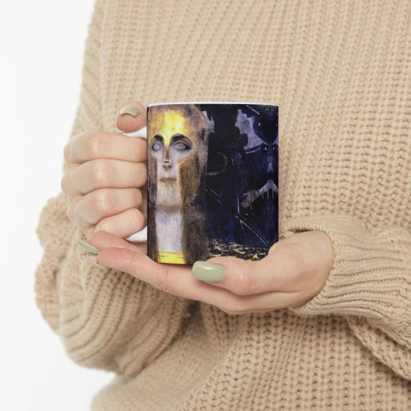 Gustav Klint Pallas Athena  - Mystical Ceramic Mug - 11oz & 15oz for Coffee Lovers - Image 11