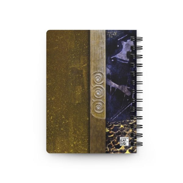 Gustav Klimt Pallas Athena - Mystical Spiral Bound Journal - Inspiring Art for Creative Minds - Image 3