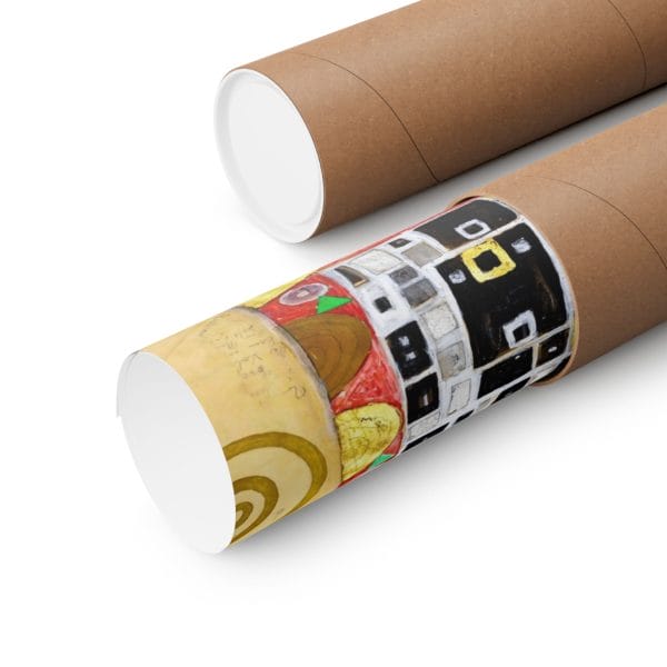 Gustav Klimt Fulfilment - Artistic Matte Vertical Posters - Perfect Wall Decor for Art Lovers - Image 2