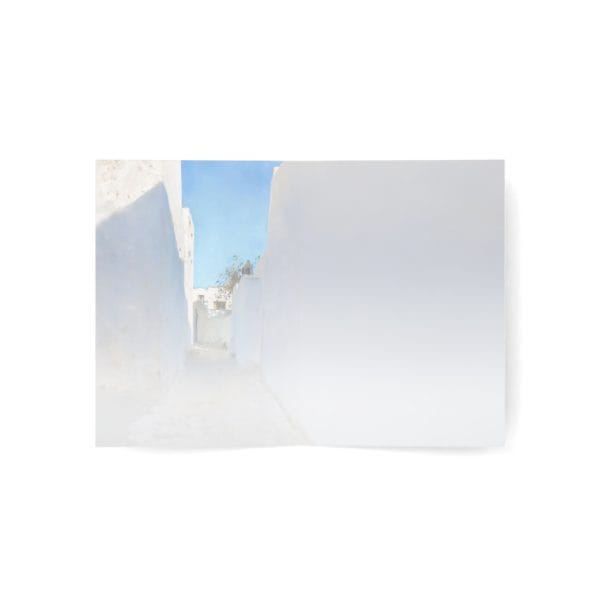 John Singer Sargent A Moroccan Street Scene 1879 - 1880 - Elegant Blank Greeting Cards Set - Perfect for All Occasions 1, 10, 30, or 50pcs - Image 4