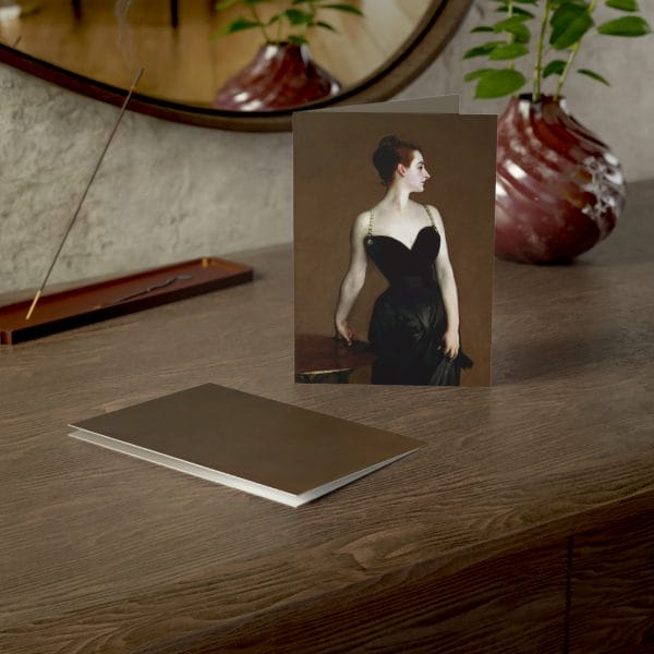 John Singer Sargent 1884 Classic - Madame X - Elegant Art Greeting Cards - Perfect for Any Occasion (1, 10, 30, 50pcs) - Image 11