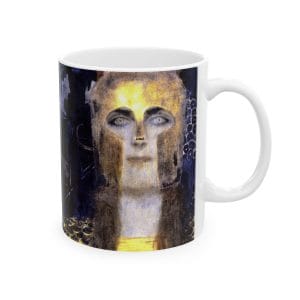 Gustav Klint Pallas Athena  - Mystical Ceramic Mug - 11oz & 15oz for Coffee Lovers