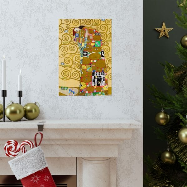Gustav Klimt Fulfilment - Artistic Matte Vertical Posters - Perfect Wall Decor for Art Lovers - Image 5