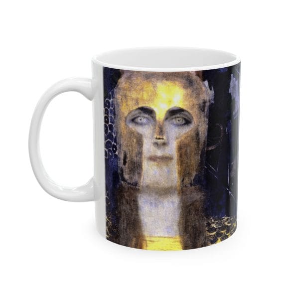 Gustav Klint Pallas Athena  - Mystical Ceramic Mug - 11oz & 15oz for Coffee Lovers - Image 4