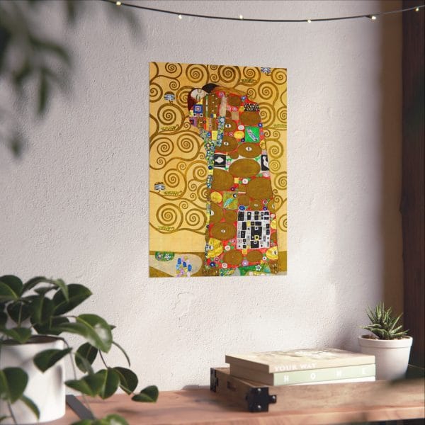Gustav Klimt Fulfilment - Artistic Matte Vertical Posters - Perfect Wall Decor for Art Lovers - Image 6