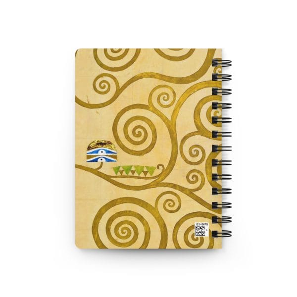 Gustav Klimt Fulfilment - Artistic Spiral Bound Journal - Perfect for Creative Minds & Gifts - Image 3