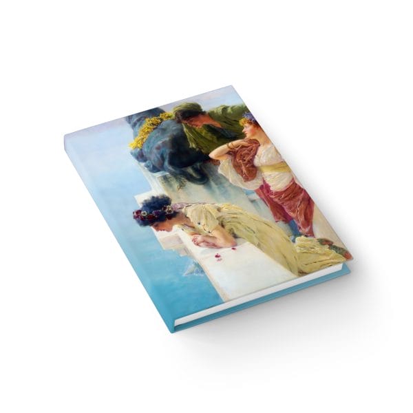 Lawrence Alma-Tadema Masterpiece - A Coign of Vantage - Aesthetic Ocean View Journal - Blank Pages for Reflection and Creativity