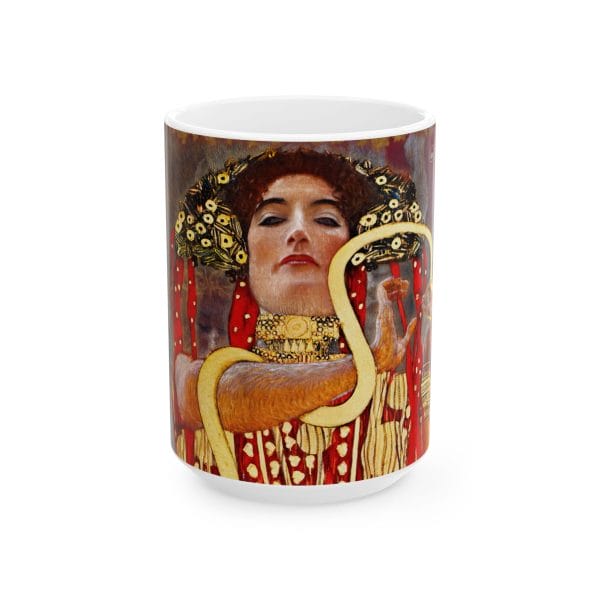 Gustav Klimt - Medicine - Detail - Artistic Ceramic Mug - Inspired by Klimt's Masterpieces - 11oz & 15oz - Image 7