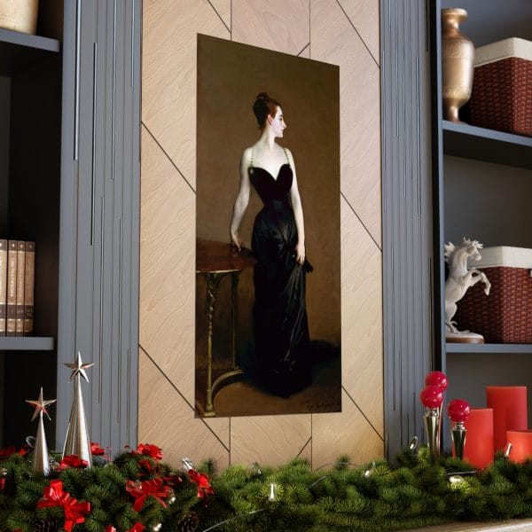 John Singer Sargent 1884 Classic - Madame X - Elegant Matte Vertical Poster - Classic Lady in Black Dress Wall Art - Image 10