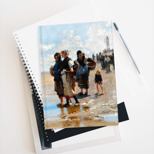 John Singer Sargent - En Route pour la Pêche - Artistic Coastal Scene Journal - Blank - Ocean-inspiring Notebook for Art Lovers - Image 5