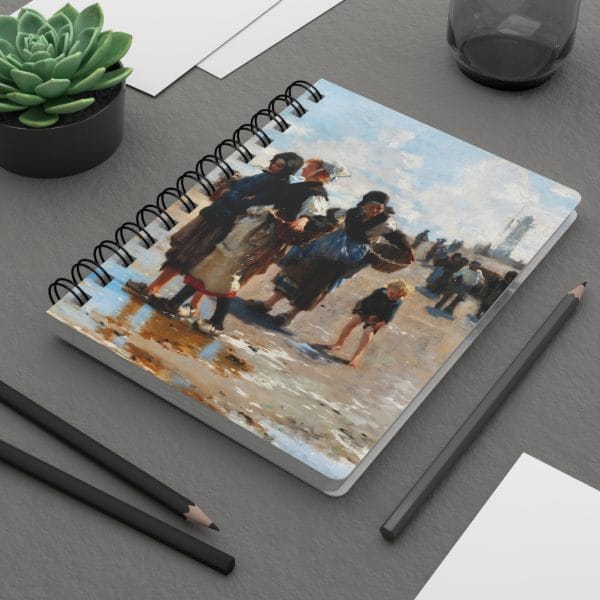 John Singer Sargent - En Route pour la Pêche - Artistic Spiral Bound Journal, Ideal Gift for Writers, Perfect for Journaling, Travel - Image 8